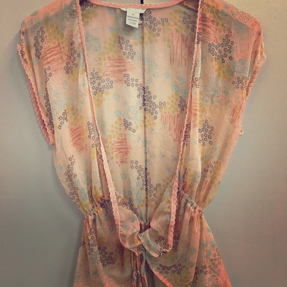 •O’Neal Tie Front Cami